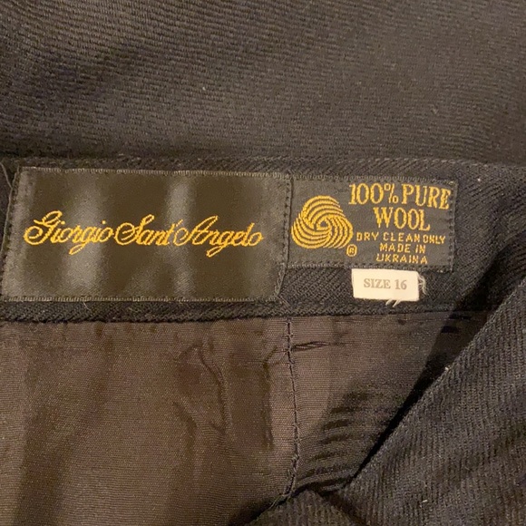 Giorgio Sant’Angelo vintage wool slacks - Picture 3 of 4